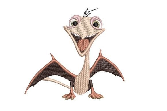 Cartoon Pteranodon Dinausor