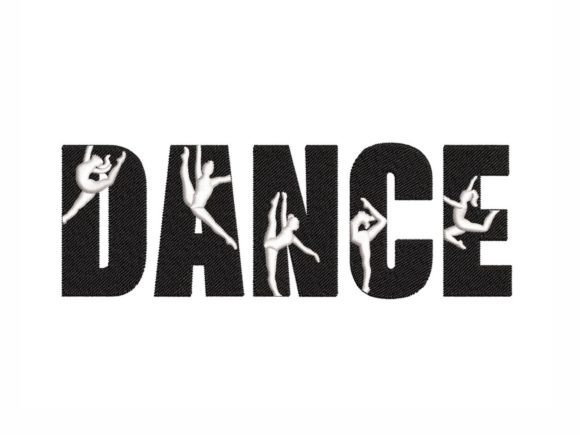 Dance Machine Embroidery Design